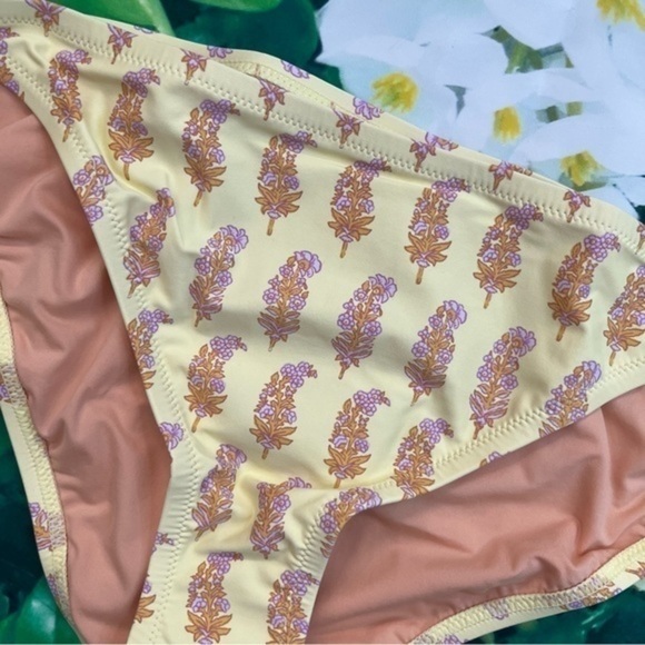 SZ Blockprints X J. Crew Phool Block Print String Bikini Bottoms Size XXL NWT - Picture 6 of 14